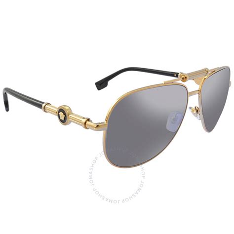 pilot shape versace sunglasses|Versace polarized sunglasses price.